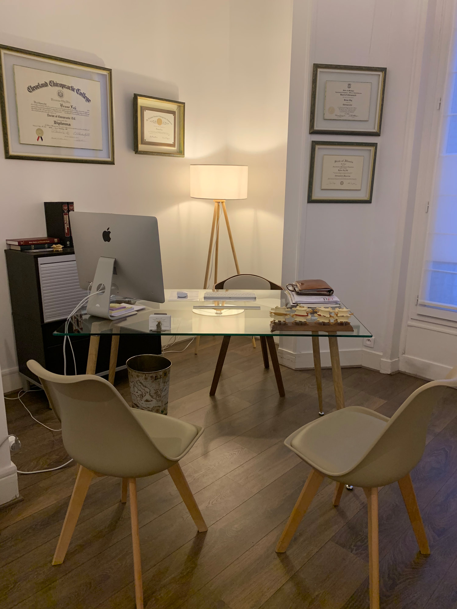 Cabinet de Chiropraxie Bruno Faÿ Paris 8